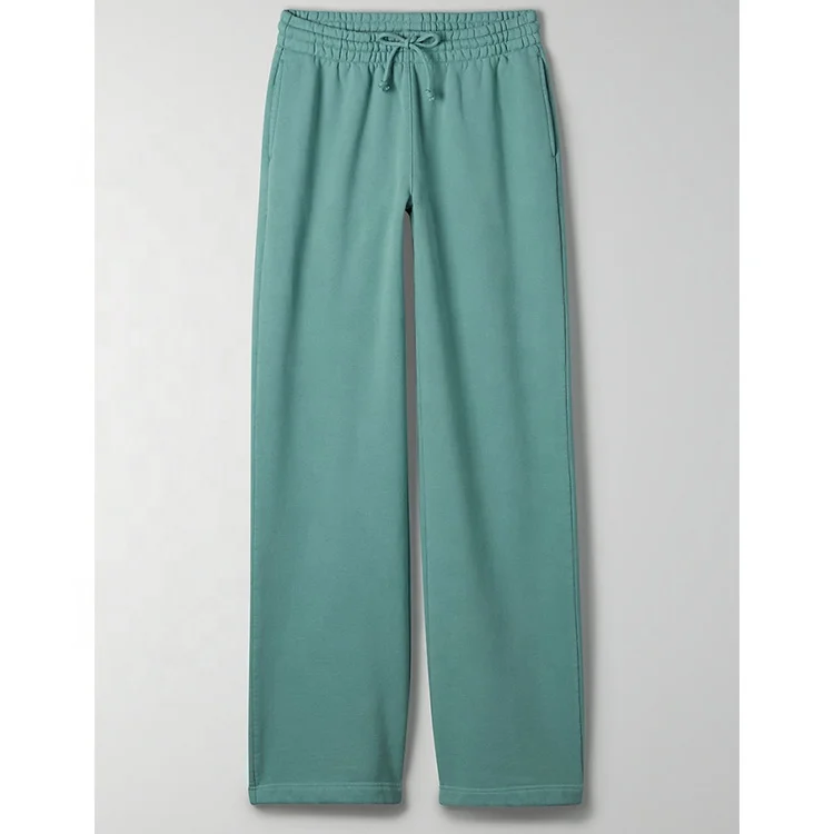 Pantalon шланг 2021 изготовленным на заказ логосом органический хлопок спортивные брюки с широкими штанинами трек Jogge женских спортивных брюк комплект со штанами и