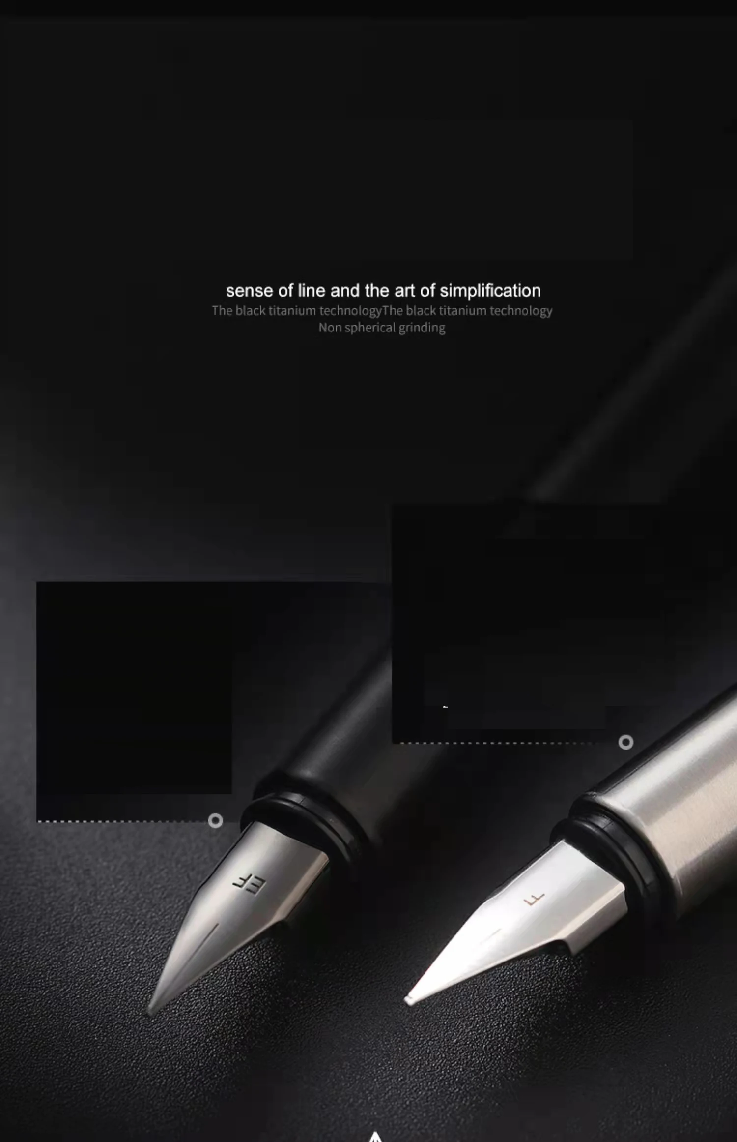 Jinhao 35 0.5mm stainless steel fountain pen exquisite office school supplies