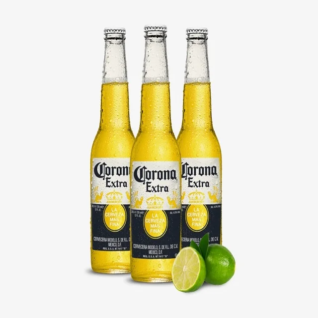 
Corona Extra Mexican Lager Beer, 24 pk 12 fl oz Bottles, 4.6% ABV 