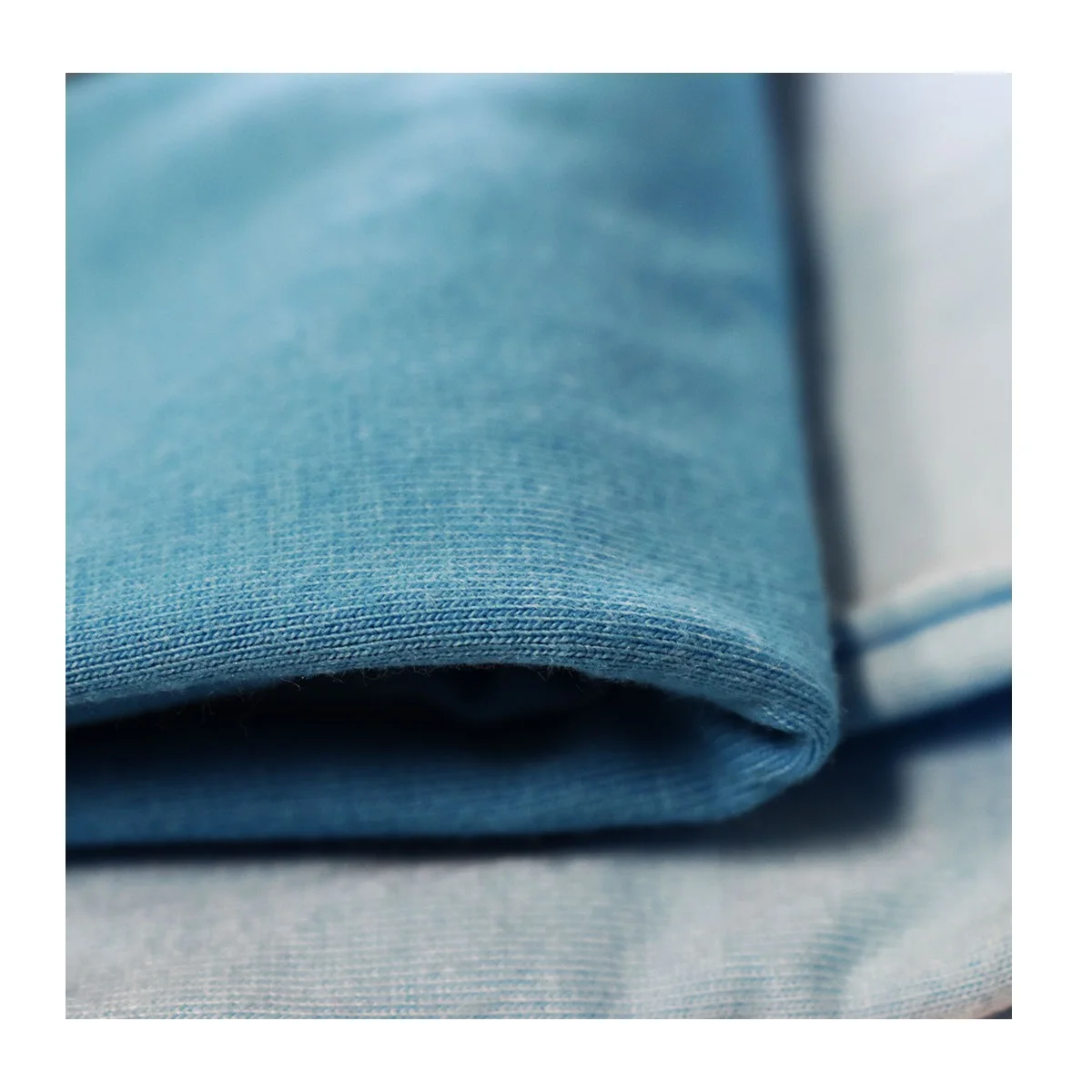 
Yarn Dyed Woven Colorful Weft Knitted Organic 60% Cotton 40% Polyester Blended Fabric Made in Thailand 