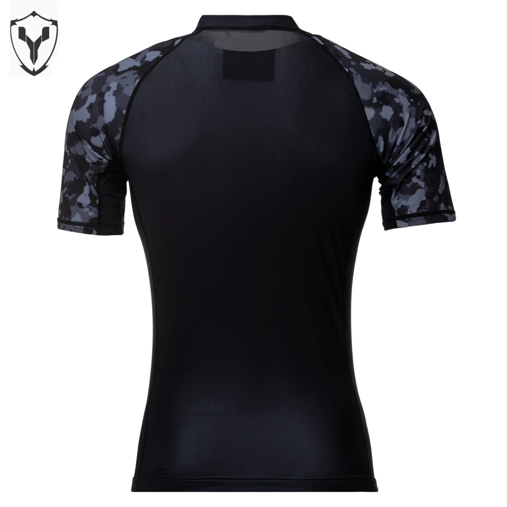 Custom Full Sublimated Compression Clothing OEM Latest Style High Quality Fitness Gym Wear MMA Rash Guard