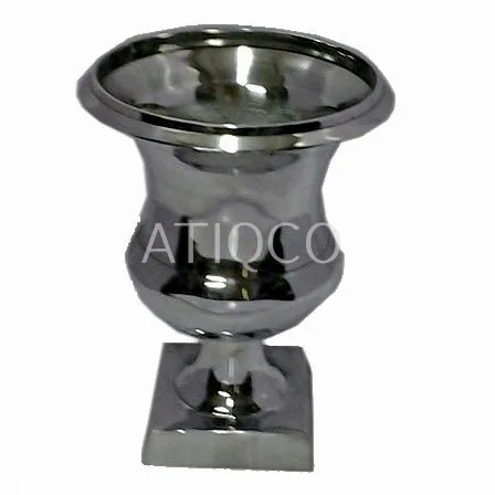 Aluminium Metal Flower Vase Mirror Polished