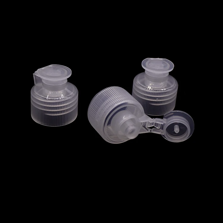
European Warehouse Ready to Ship 28/410 Manufacture PP Plastic Bottle Screw Cap Plastic Flip Top Cap 
