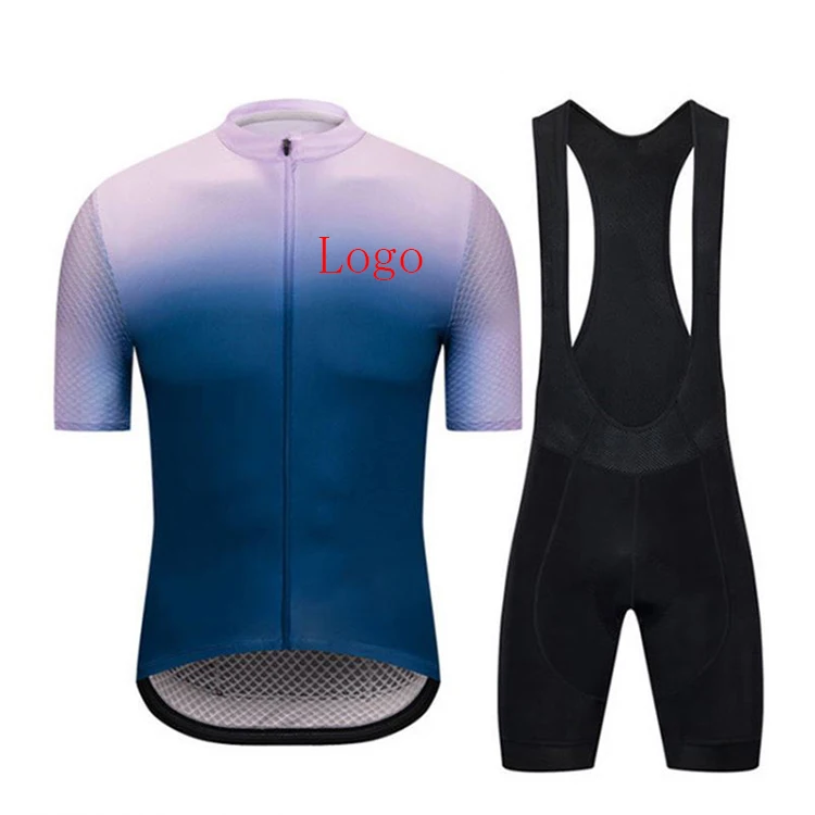 Custom Short long Sleeve Men Women Cycling Jersey Clothing Set Uniform Suit In For Bicycle