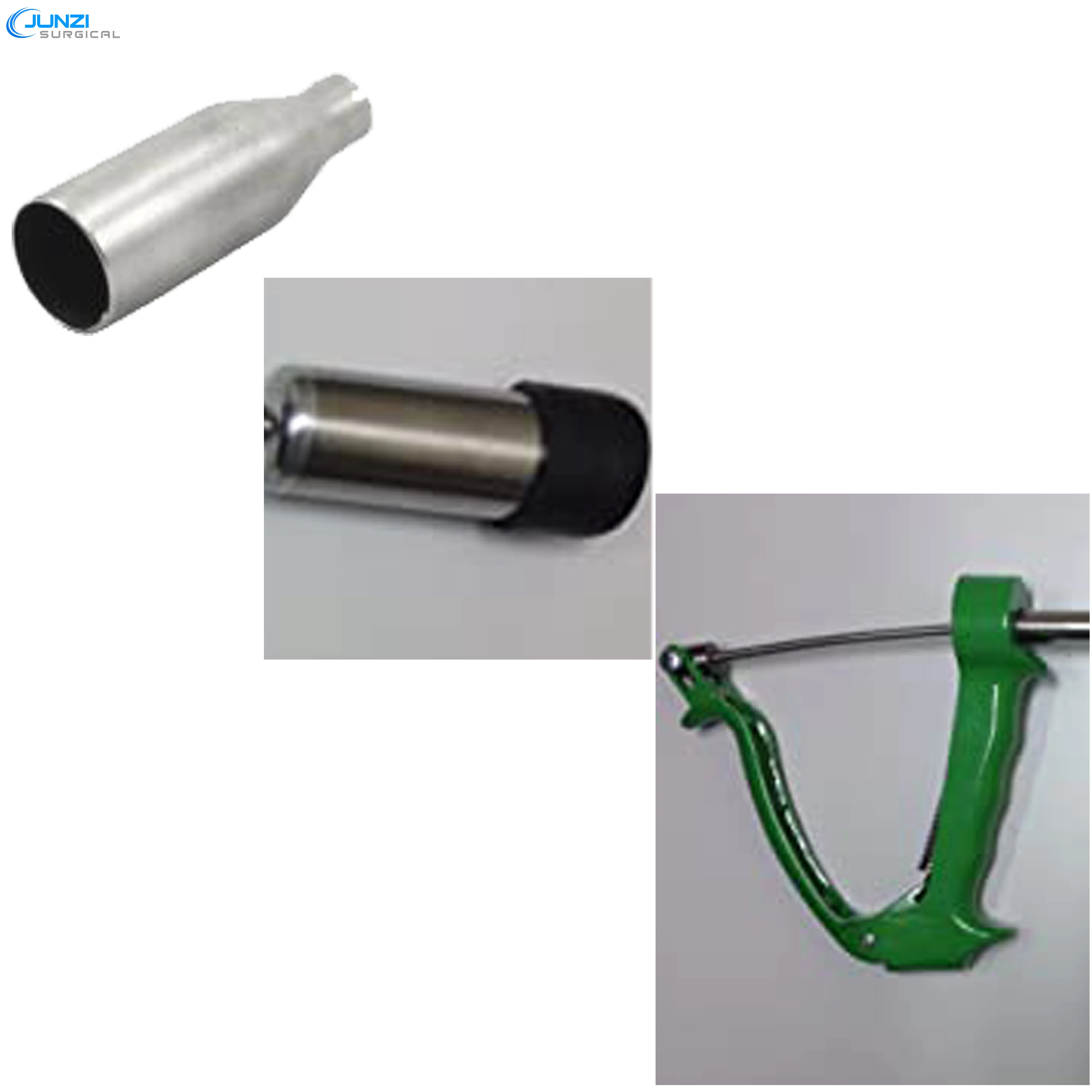 Пистолет-аппликатор для пистолета из нержавеющей стали с v-образной ручкой