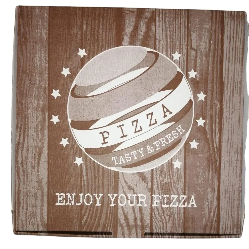 
Wholesale Hot Sale Eco-friendly 300.000 Unit Piece Ready to Go Pizza Box Packaging Boxes Custom Logo Food & Beverage Packaging 
