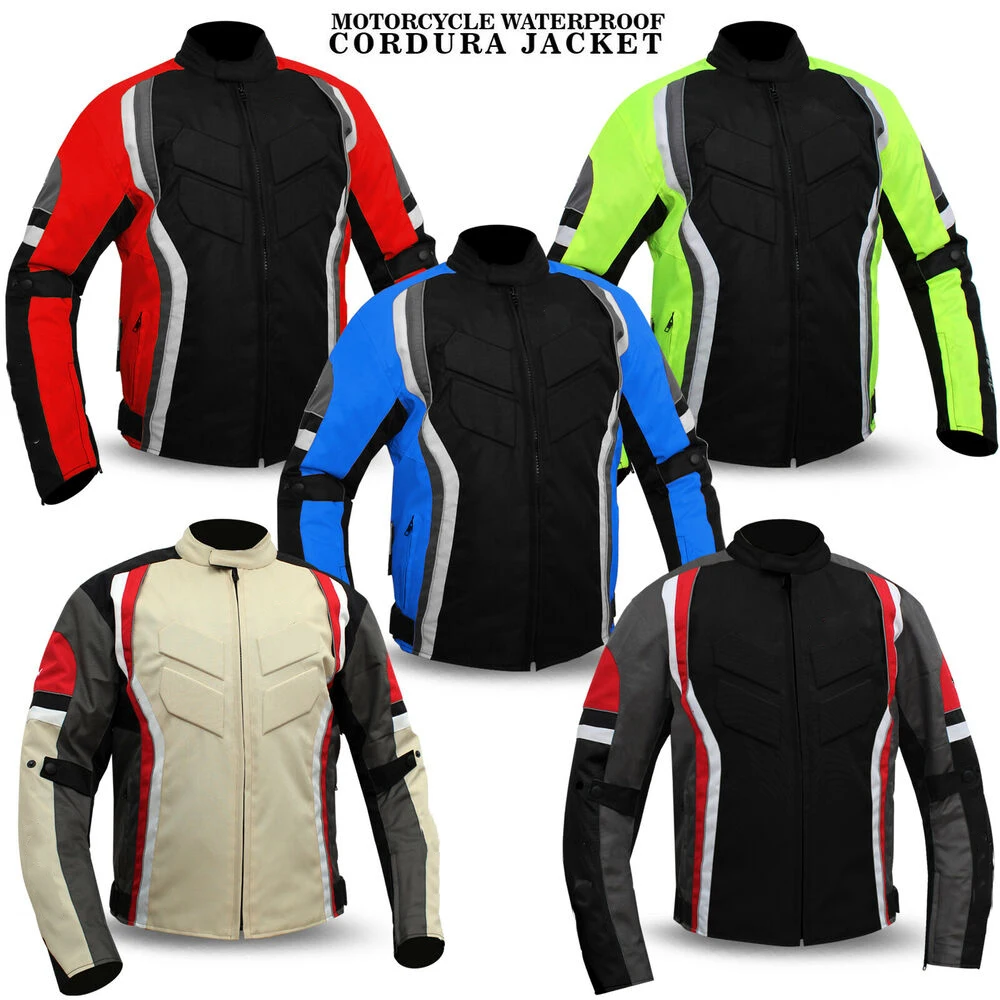 Мотоциклетная мужская непромокаемая куртка CORDURA с защитой оптовая продажа