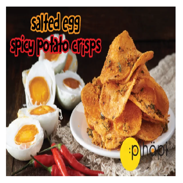Оригинальные соленые яйца Pihapi острые картофельные