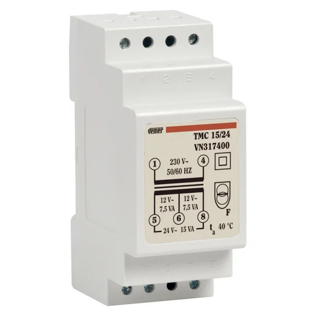 HOME GAS AND SAFETY TMC 15 24 VN317400 SAFETY TRANSFORMERS DEVICES FOR GENERAL USE