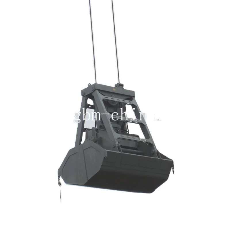 GBM brand 6- 12 CBM Wireless remote control grab crane grab bucket