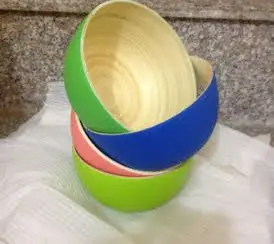 Vietnam Bamboo Bowls Wholesale.Quality, Good Quality Bamboo handicraft Natural wood bowl Bamboo fruit bowl Homeware