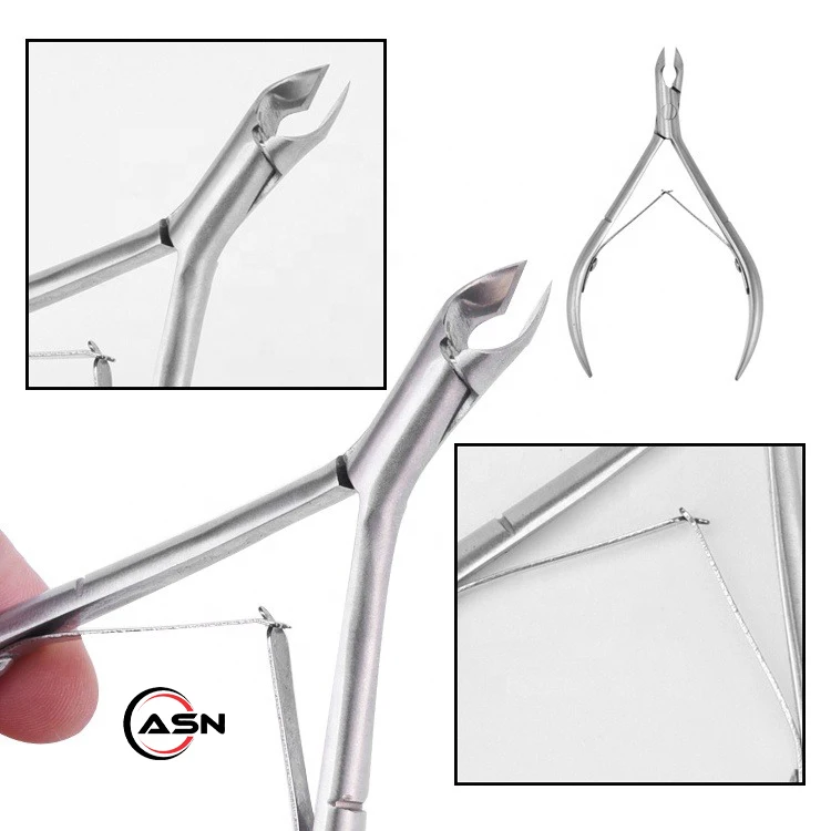Nghia Cuticle Nipper Professional High Grade Stainless Steel Wholesale Best Quality Nail Nippers Wholesale Custom Logo 1-7 Days