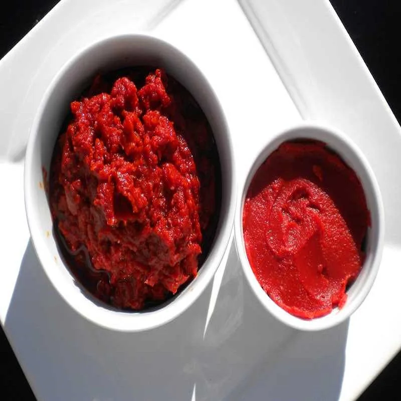 Indian leading exporter of  tomato paste for pasta pizza sauce soup with best best quality brix 28 30 free sample available