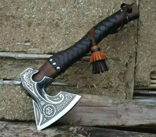 Топор изготовленный на заказ стальной топор Corban кованый викингов красивый подарок