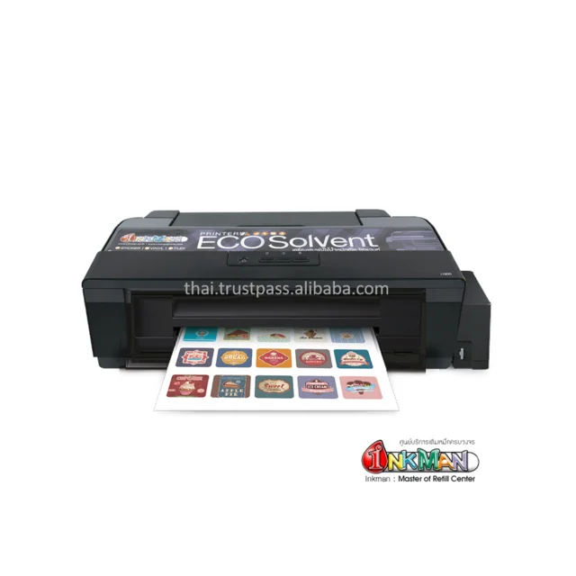
Desktop Eco-solvent Epson L1300 Printer with High Quality Eco-solvent Ink A3 Sticker and Vinyl Printer 