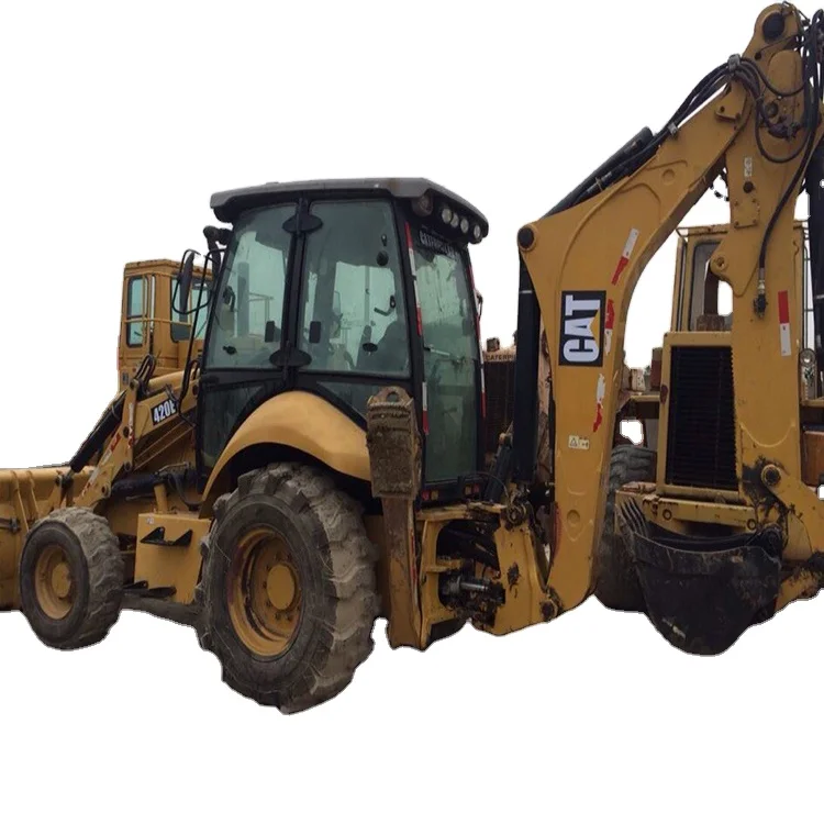  Высококачественный экскаватор-погрузчик CAT caterpillar 420e cat 416 420