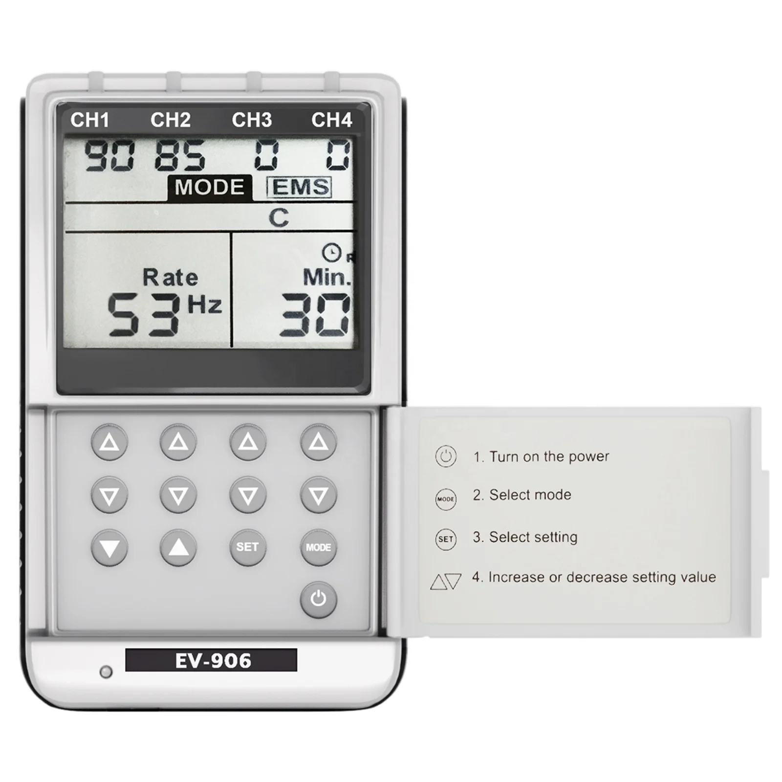 EV-906 Rehabilitation Therapy Stimulator TENS EMS