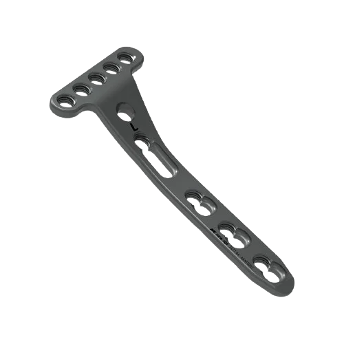 Титановые ортопедические имплантаты Дистальный радиус вольлярные пластины фиксирующие Сертификация CE ISO