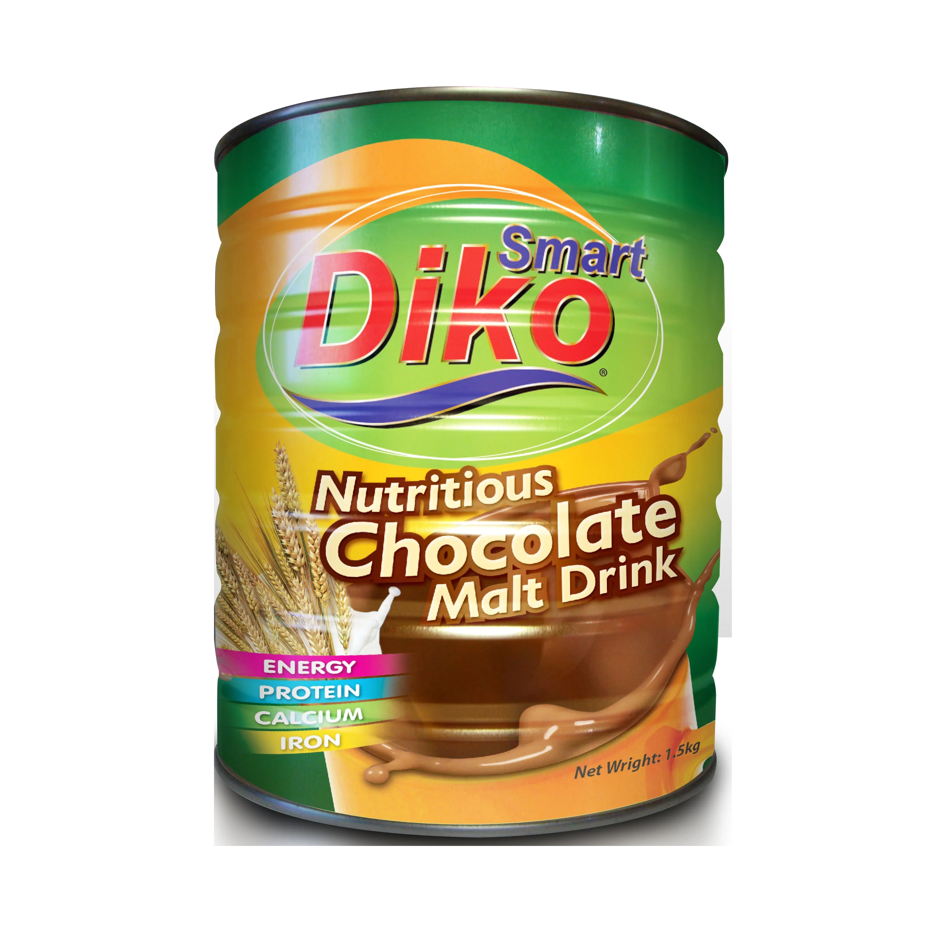 
Malaysia Hot Choco Drink Powder with Milk and Sugar 1.5kg Tin can 