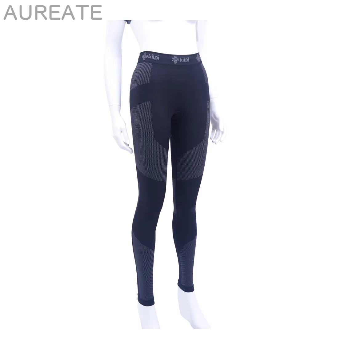 Бесшовное бесшовное женское термобелье с капюшоном