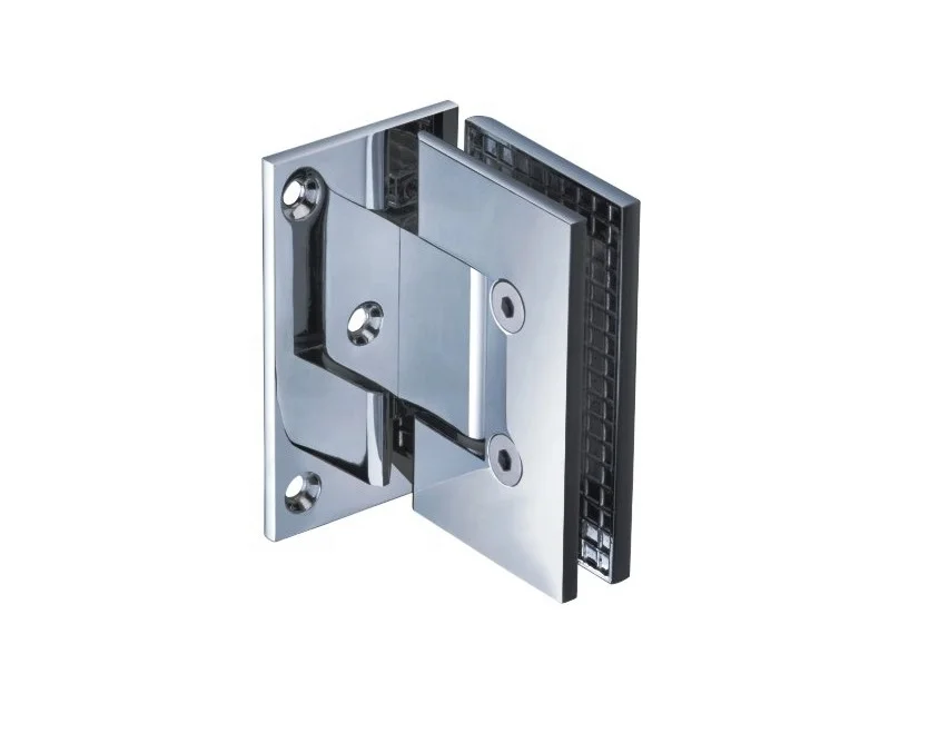 
Square Corner cut-out Frameless shower door hinges 135 degree high quality 