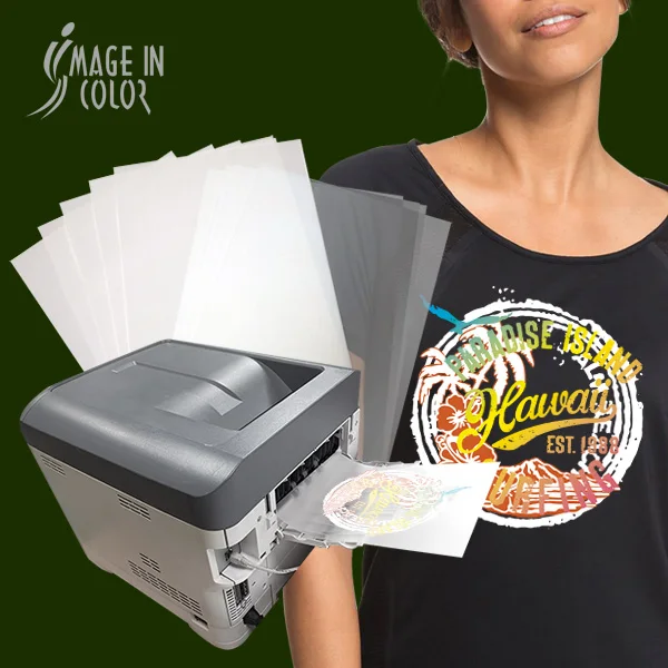 Professional A+B No Cut Heat Transfer Laser Dark Transfer for Paper A4