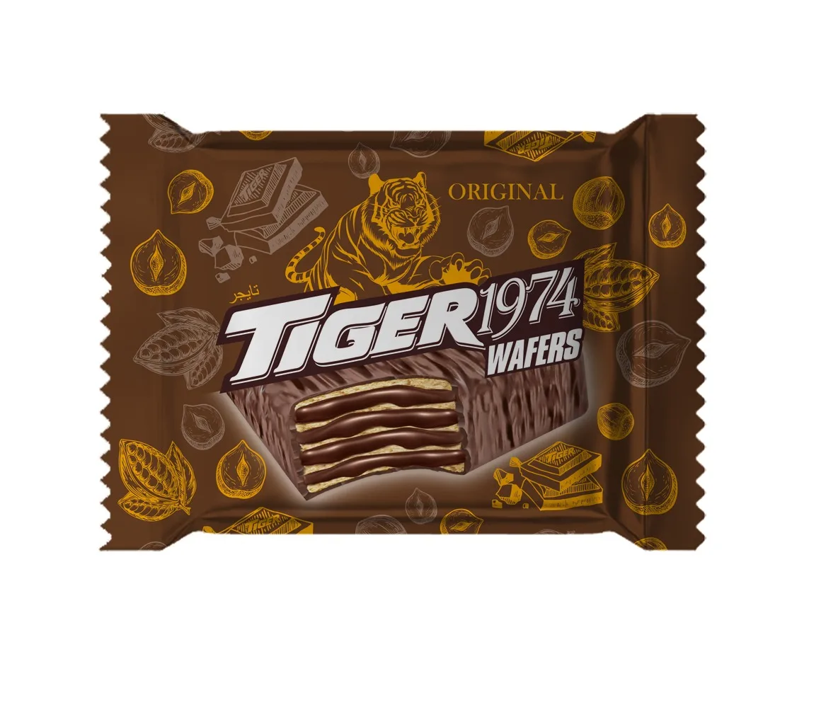 
 Тигровые 1974 Вафли с Лесным Орехом  