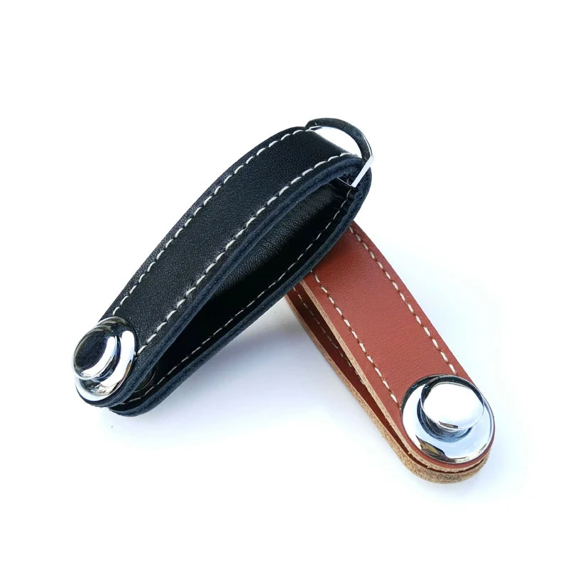 Multifunctional double-open aluminum alloy key clip buckle smart key holder storage DIY custom Metal Crafts