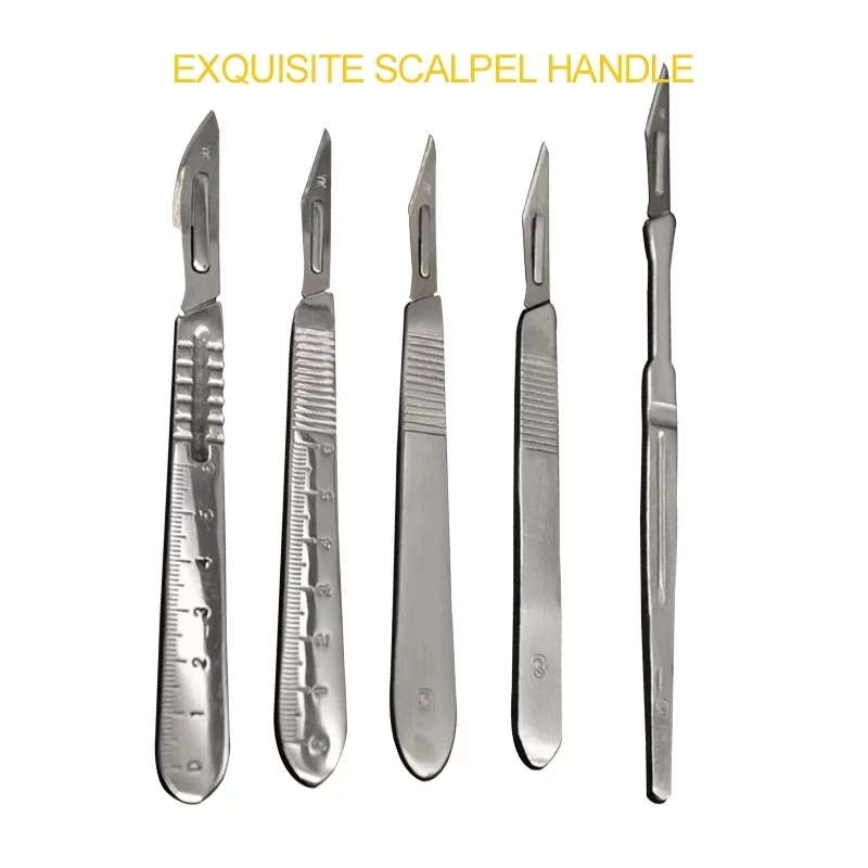  Высококачественный скальпель из нержавеющей стали рукоятка BP съемное лезвие хирургический нож