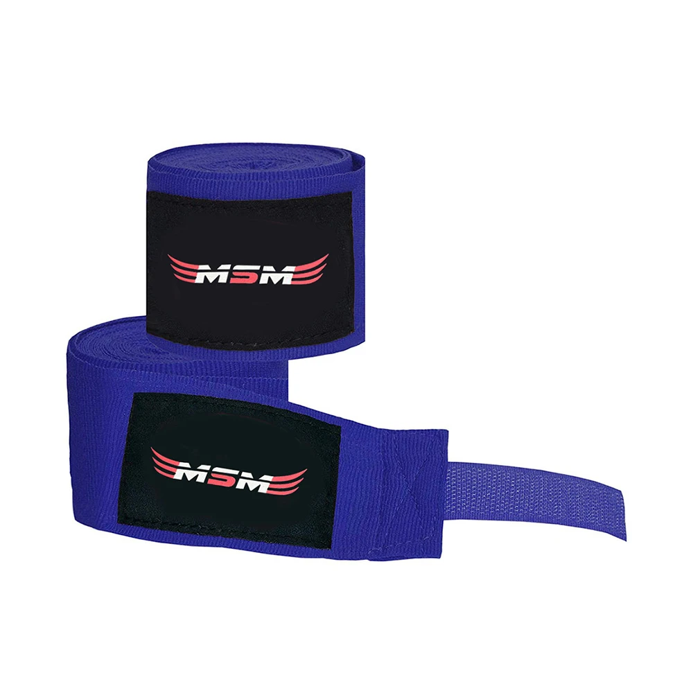
Boxing Equipment Elastic Cotton 180 Inch Boxing Hand Wraps Elastic Handwraps For Boxing 