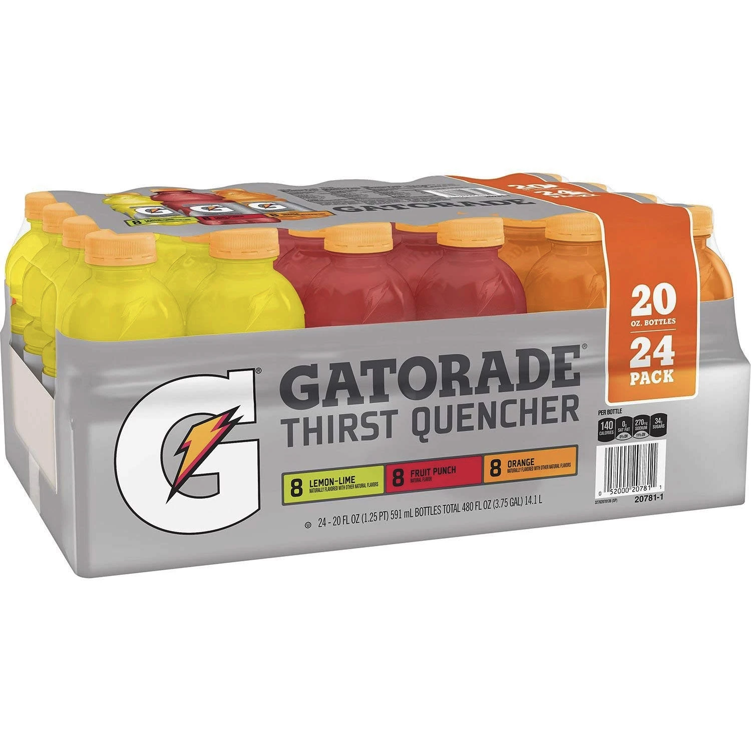 Gatorade Zero Sugar Thirst Quencher, Glacier Cherry Variety Pack Gatorade Classic Thirst Quencher, Variety Pack