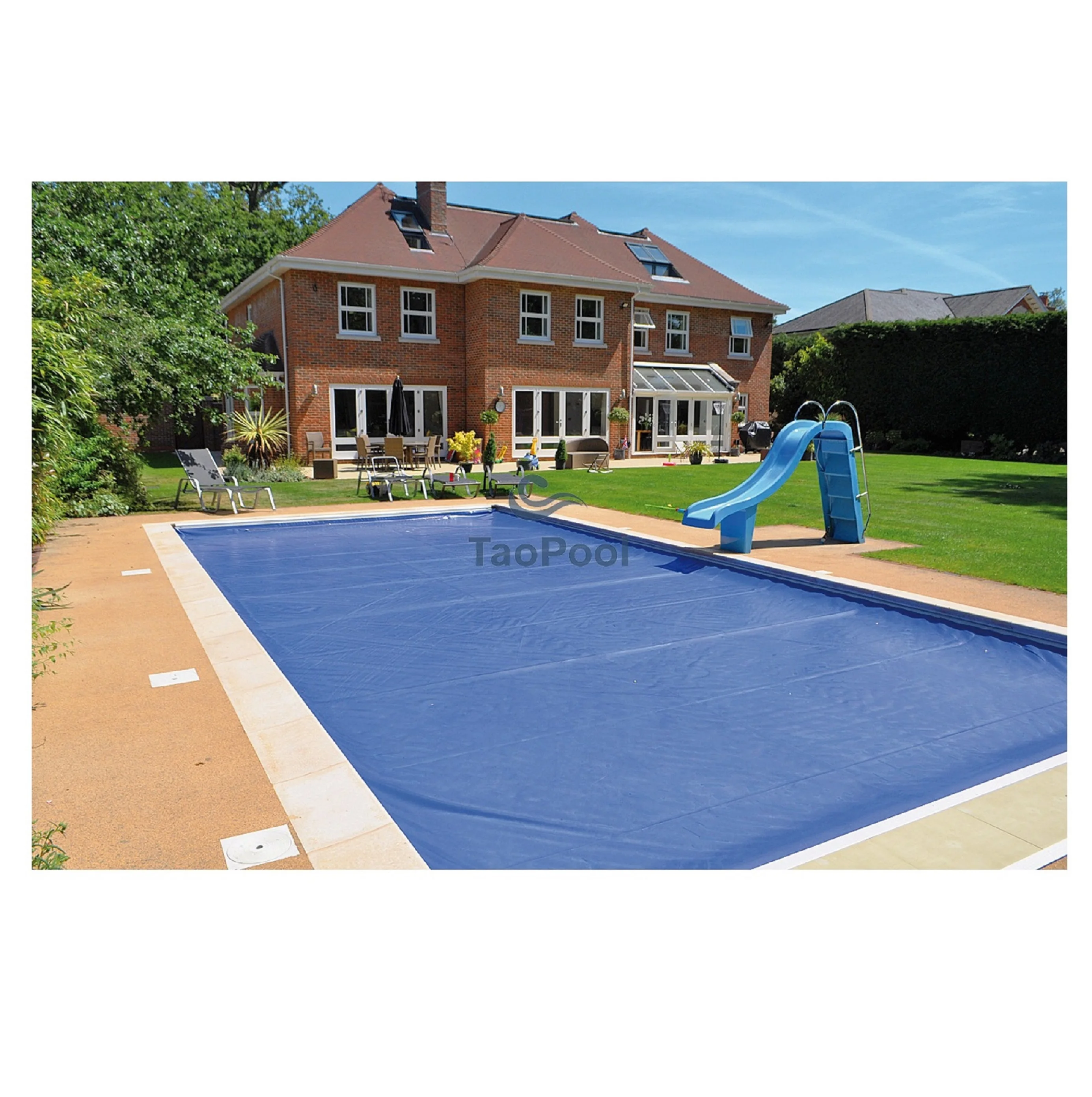 Electric swimming pool cover protection energy saver automatic pool cover safety