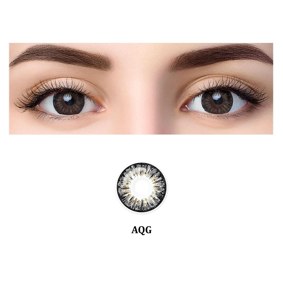 Fast Delivery Wholesale GRAY Color Monthly Contact Lenses