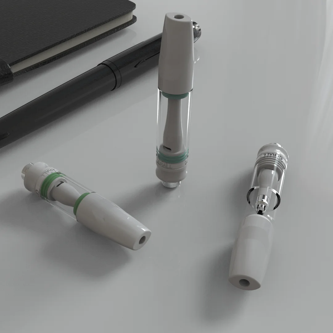 Полностью керамический картридж CL8 (100% мл) из 1,0 хлопка без тяжелых металлов