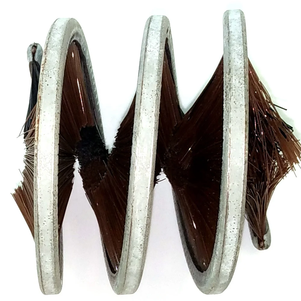 Bicycle Chain Cleaning Coil Brush Inward Spiral Brush