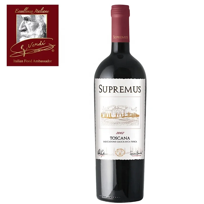 Supremus Toscana IGT gverdi сделанным выбором в Италии 2015 красное