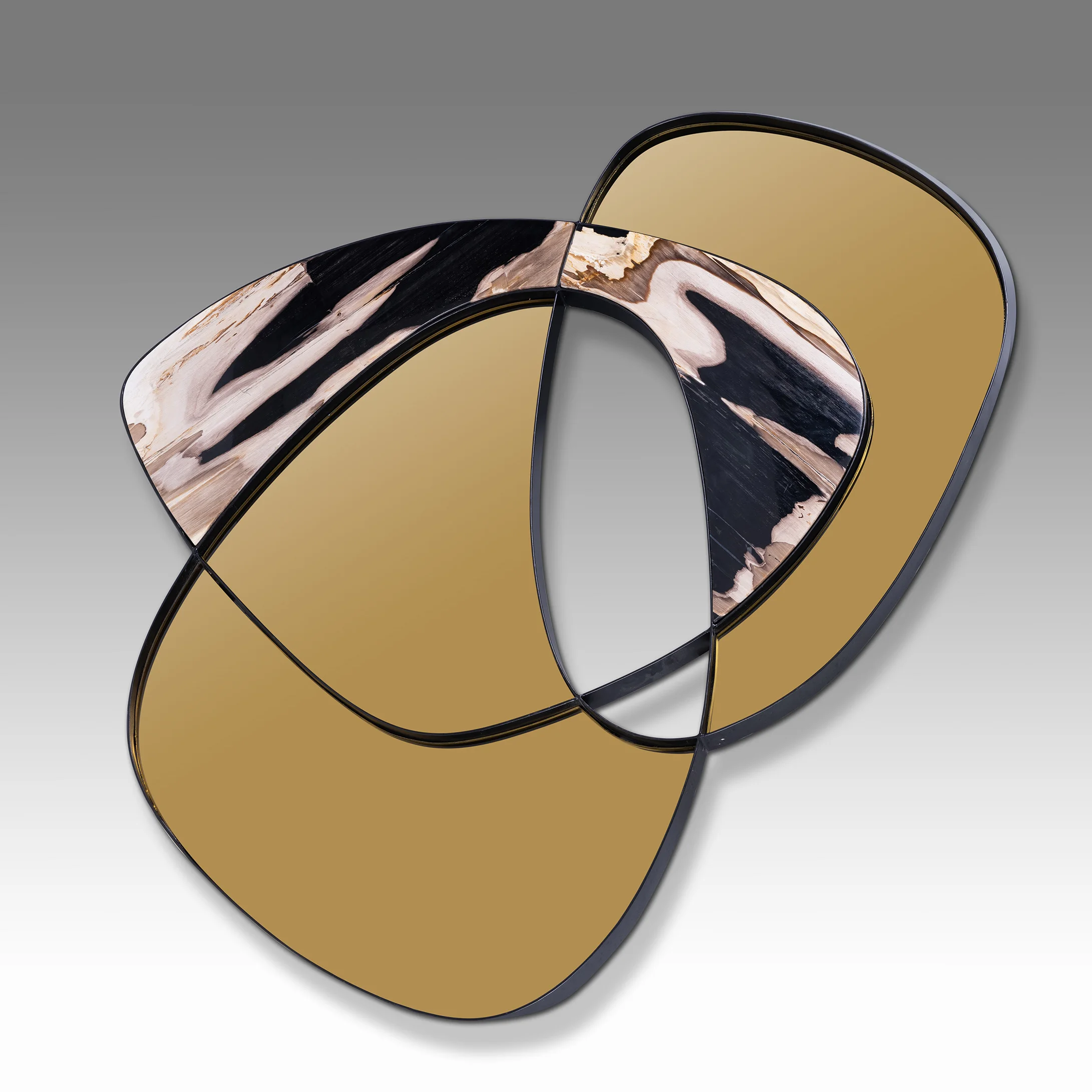 New Product Square Art Deco Hangable Mirror Decorative Wall Decoration Mirror