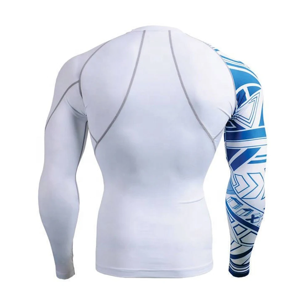 Создай свой собственный логотип Рашгард лучшие продажи по разумной цене индивидуальному заказу большого размера для взрослых мужчин сублимированные