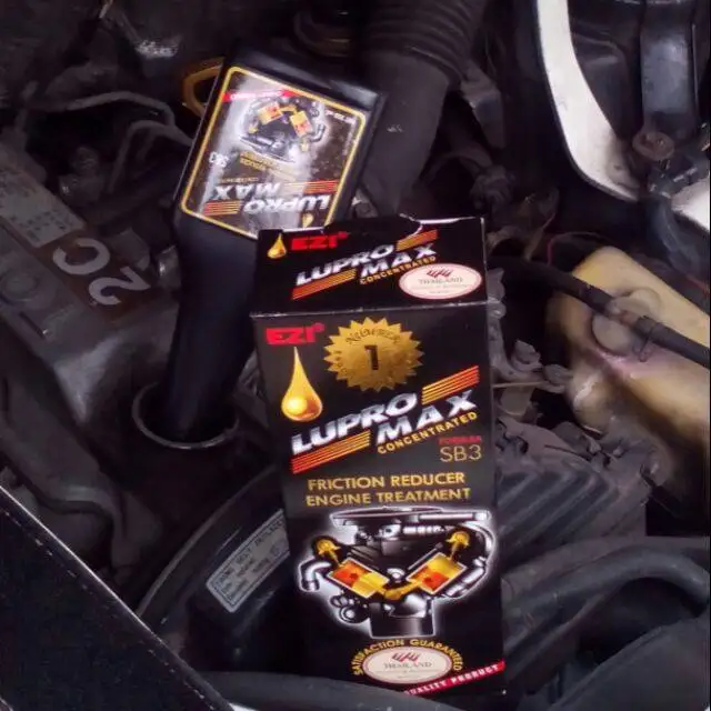 LUPRO MAX High Performance Engine Oil Genuine Bottle Lubricant Diesel Engine Oil Size 250 ml From Thailand