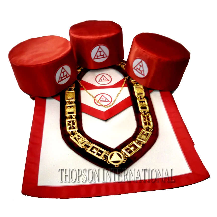 Masonic Regalia York Rite Royal Arch Apron Collar and