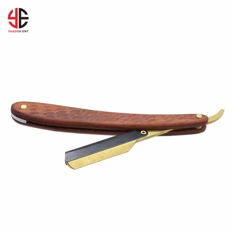  Горячая Распродажа ручная бритва с деревянной ручкой Парикмахерская