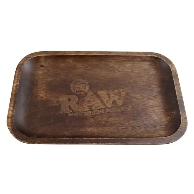 Large Size Wooden Rolling Tray With Custom Logo Made By India Art Collection
