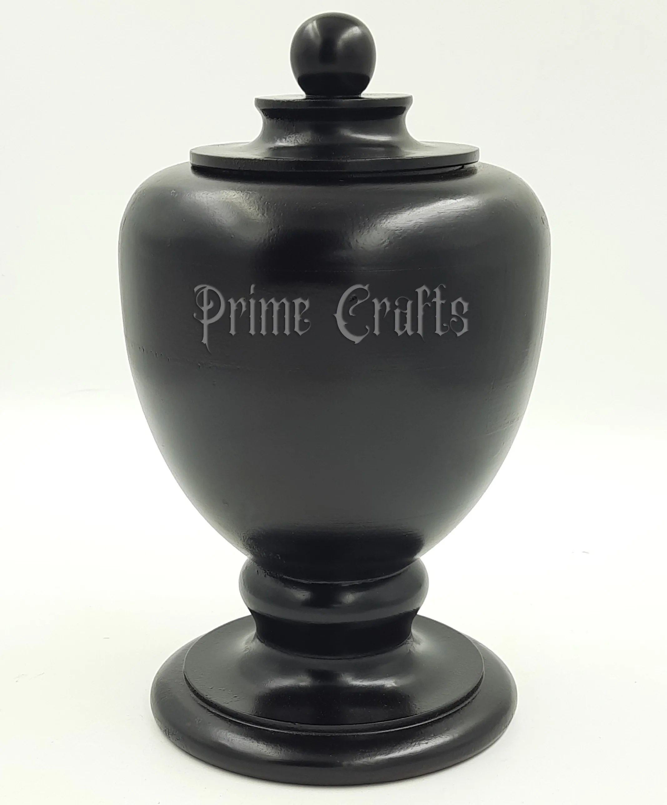 Personalised Urn for Human Ashes AC 5385-Rosewood and Resin Mix Adult Funeral Urn Box for Male/Female Cremation and Pets