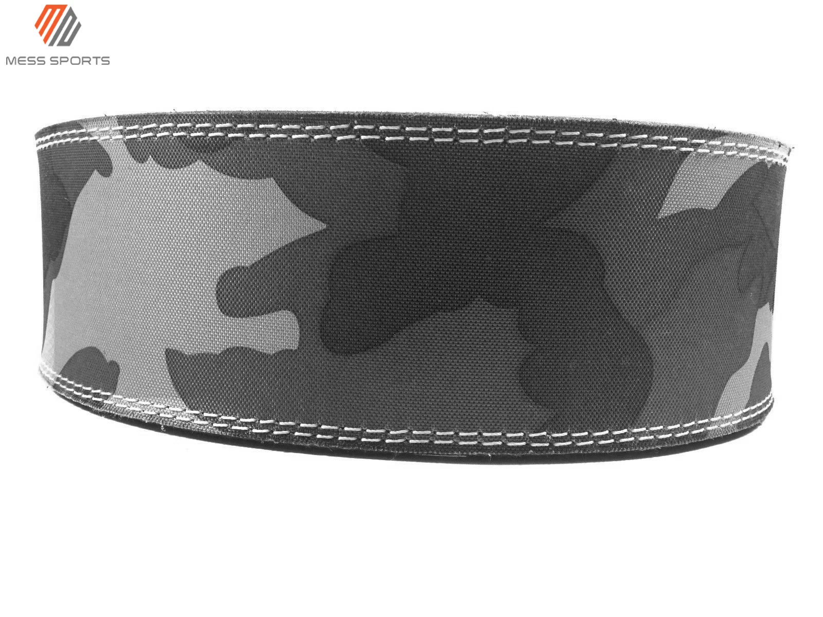 Cheap Men Comfortable Camo Style Powerlifting PU Leather Gym Lever Squat And Dead Lifting Workout Leather Belts