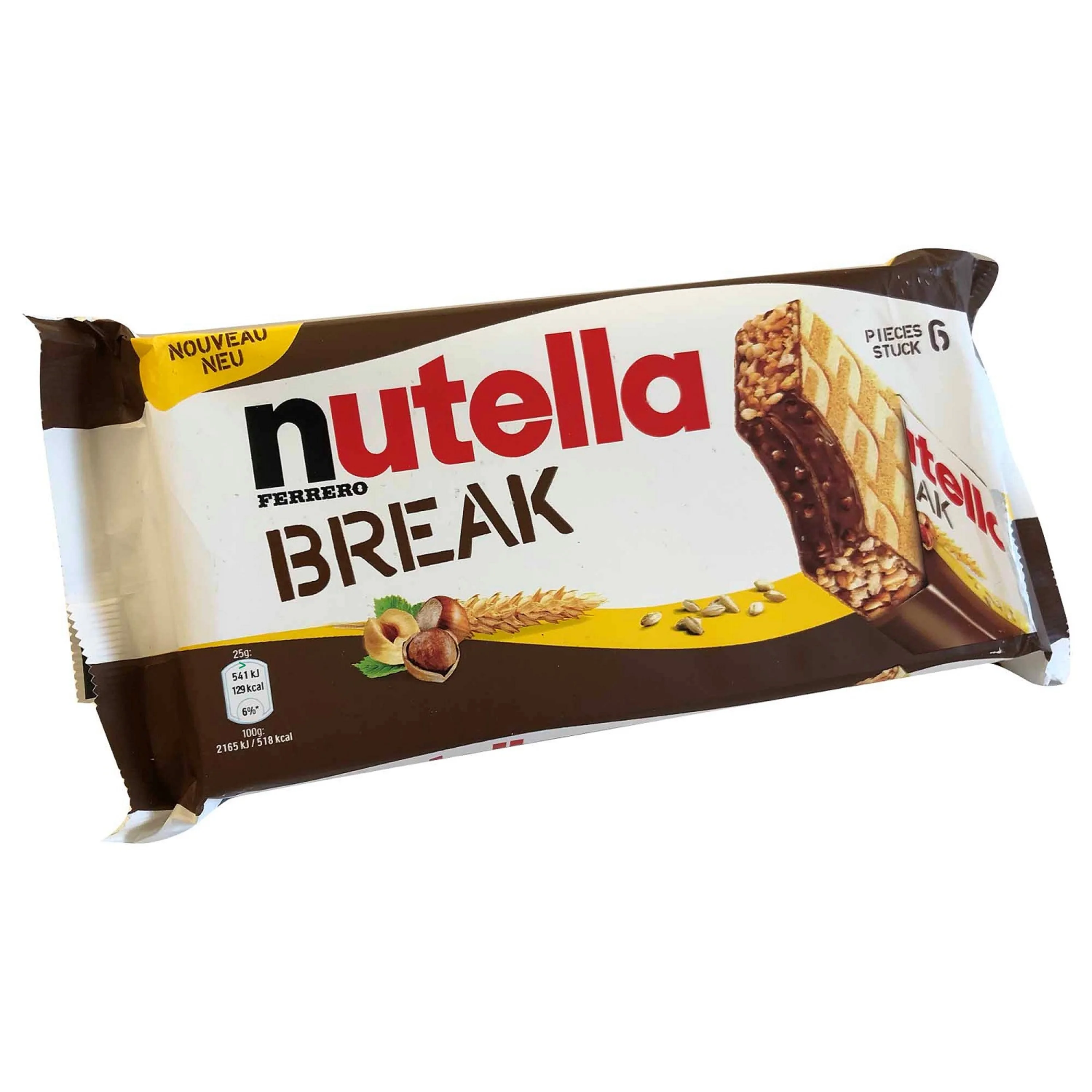 Шоколадные вафли Nutella Break
