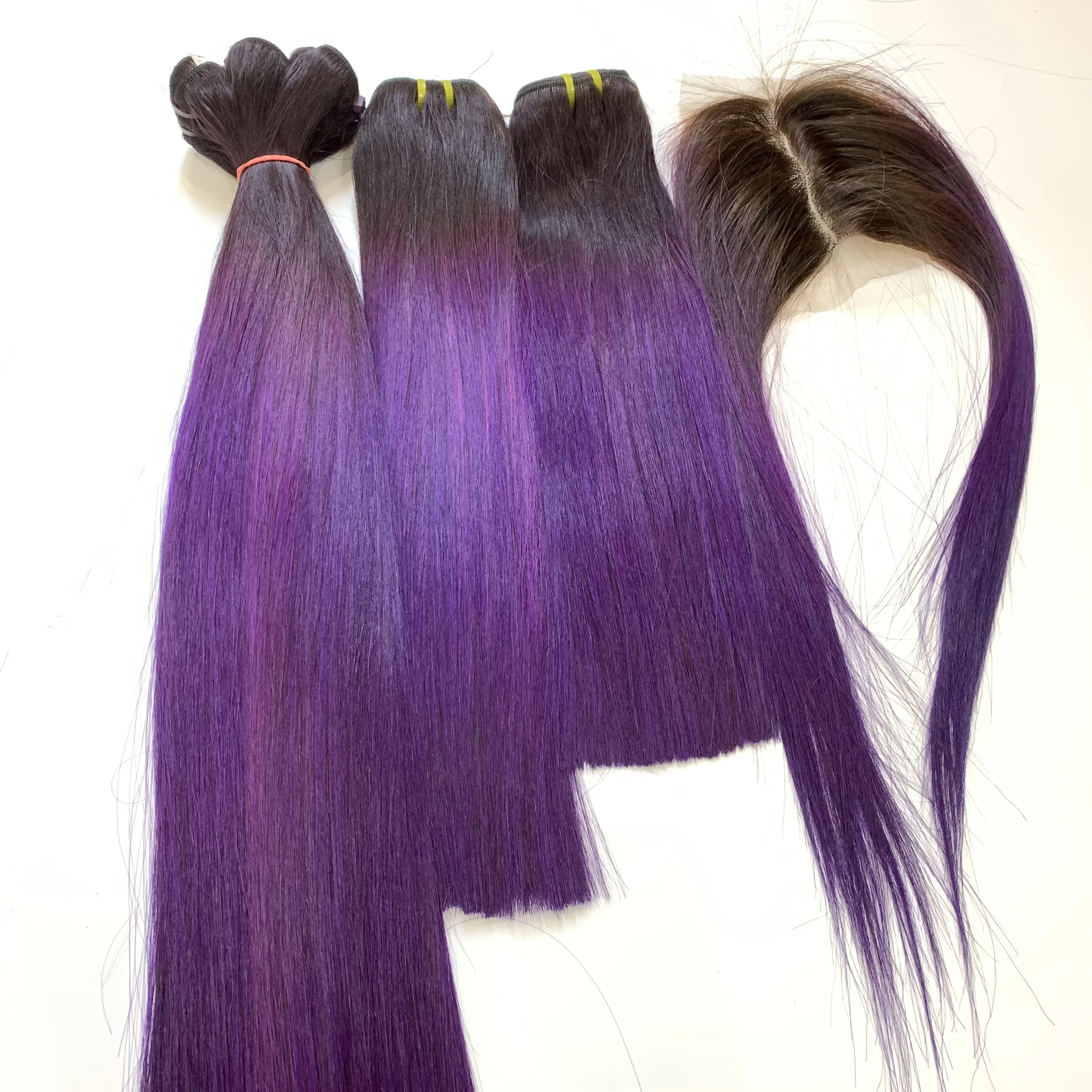 Лидер продаж 2 тона пучок волос с эффектом омбре волосы шелковистые прямые медовый блонд натуральные бразильские человеческие для наращивания