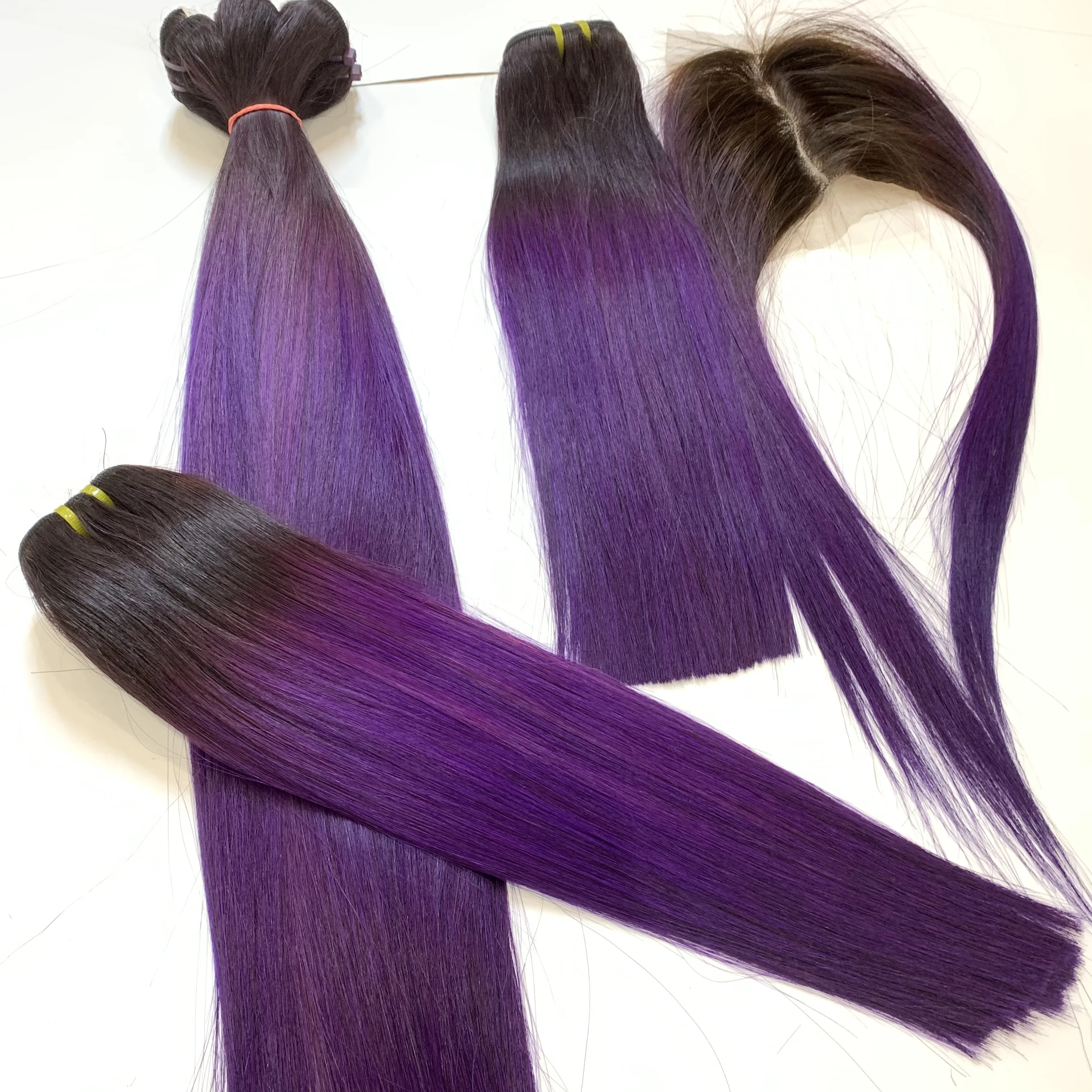 Лидер продаж 2 тона пучок волос с эффектом омбре волосы шелковистые прямые медовый блонд натуральные бразильские человеческие для наращивания