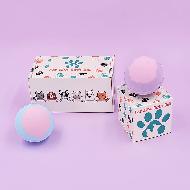  melao Private label Natural Vegan Organic pet bath Bombs SPA Salts