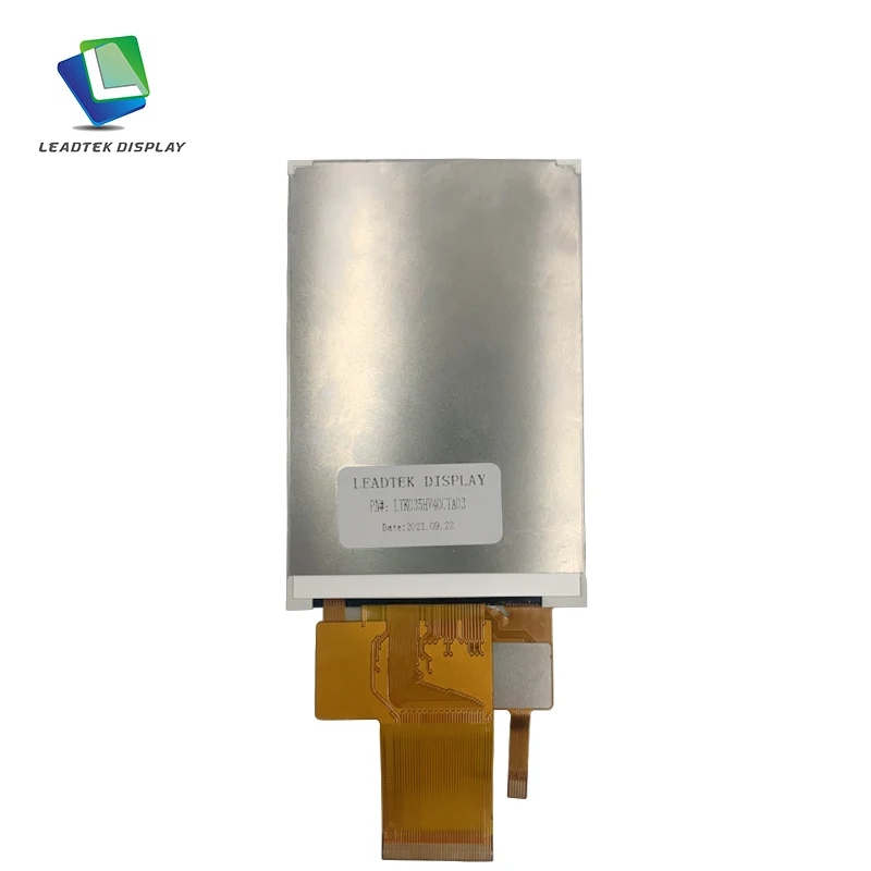 3.5inch G+G 320*480 with CTP 4line-SPI Interface display TN  tft lcd screen