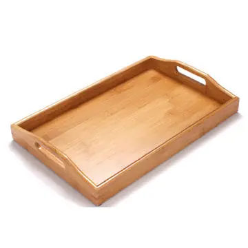 Wholesale cheapest with high quality wooden serving tray for hotel from Vietnam